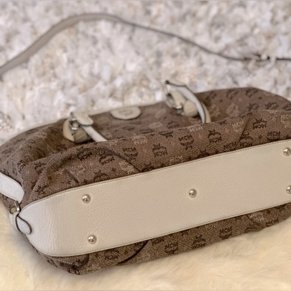 🔥Vintage MCM Brown Canvas Crossbody - Picture 11 of 16